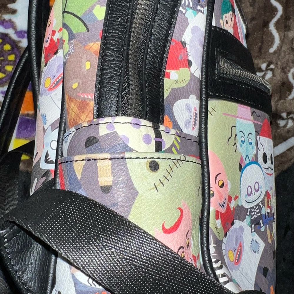 Loungefly Multicolor Character Backpack - image 6